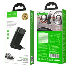 Hoco Wireless receiver “E53 Dawn sound” in-car AUX Hoco Wireless receiver “E53 Dawn sound” in-car AUX